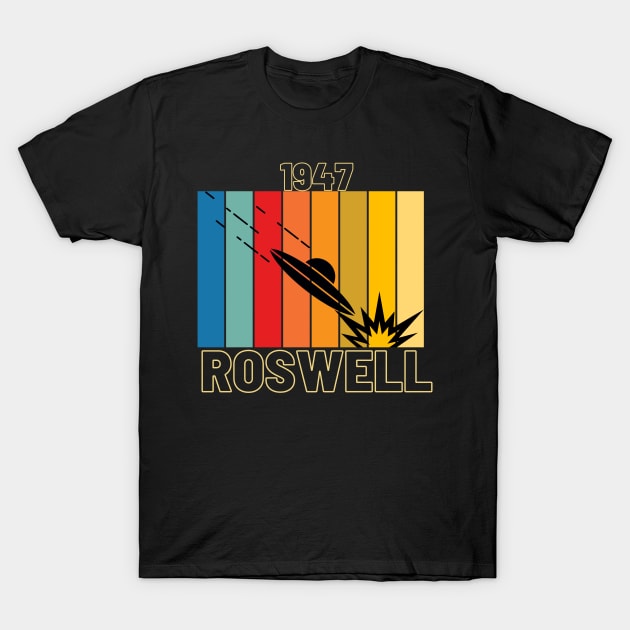 1947 roswell T-Shirt by Paranormal Almanac